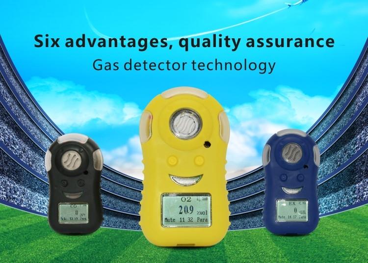 China Factory Portable Oxygen O2 Gas Detector Measure Range 0-30%vol